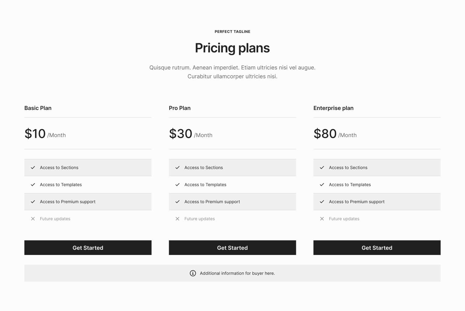 Pricing 6