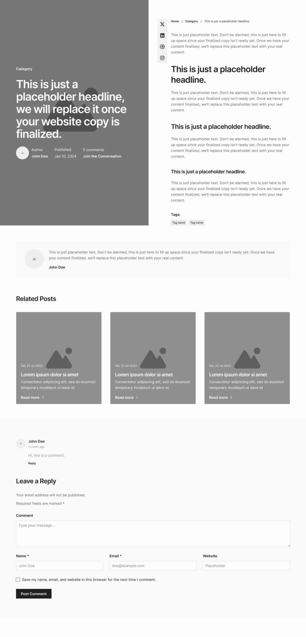 Blog Template 11